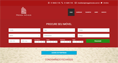 Desktop Screenshot of meggaimoveis.com.br
