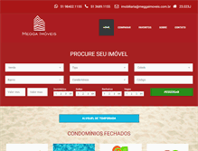 Tablet Screenshot of meggaimoveis.com.br